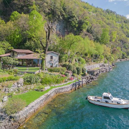 The Writer'S Nest Waterfront Villa By Rent All Como Faggeto Lario Buitenkant foto