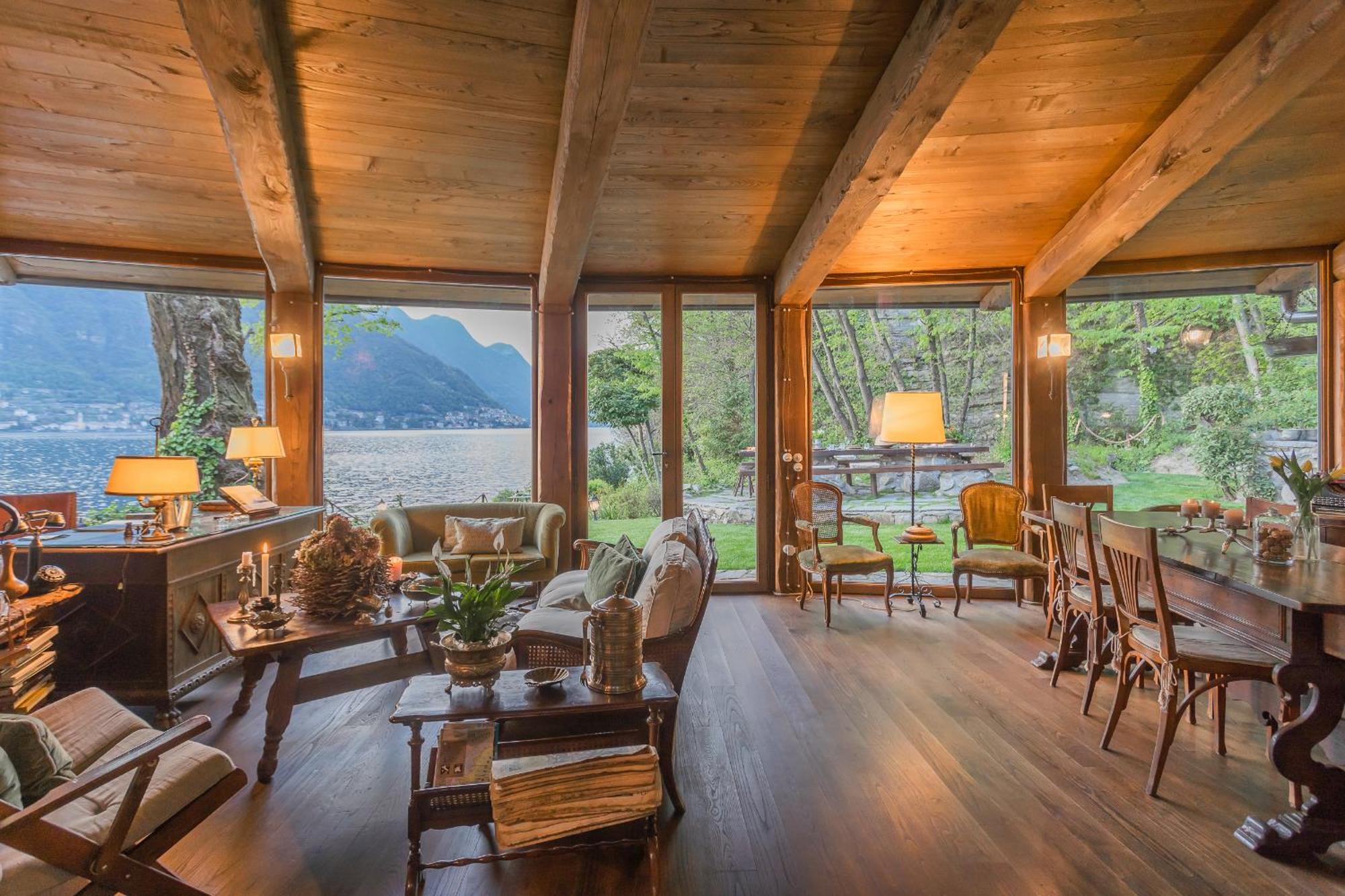 The Writer'S Nest Waterfront Villa By Rent All Como Faggeto Lario Buitenkant foto