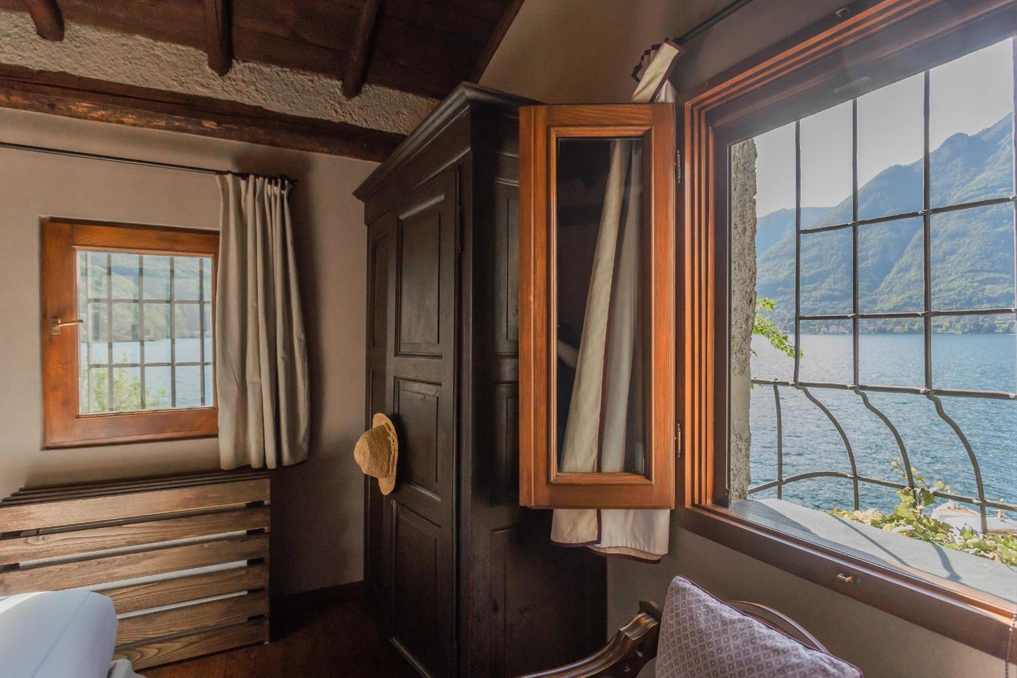 The Writer'S Nest Waterfront Villa By Rent All Como Faggeto Lario Buitenkant foto