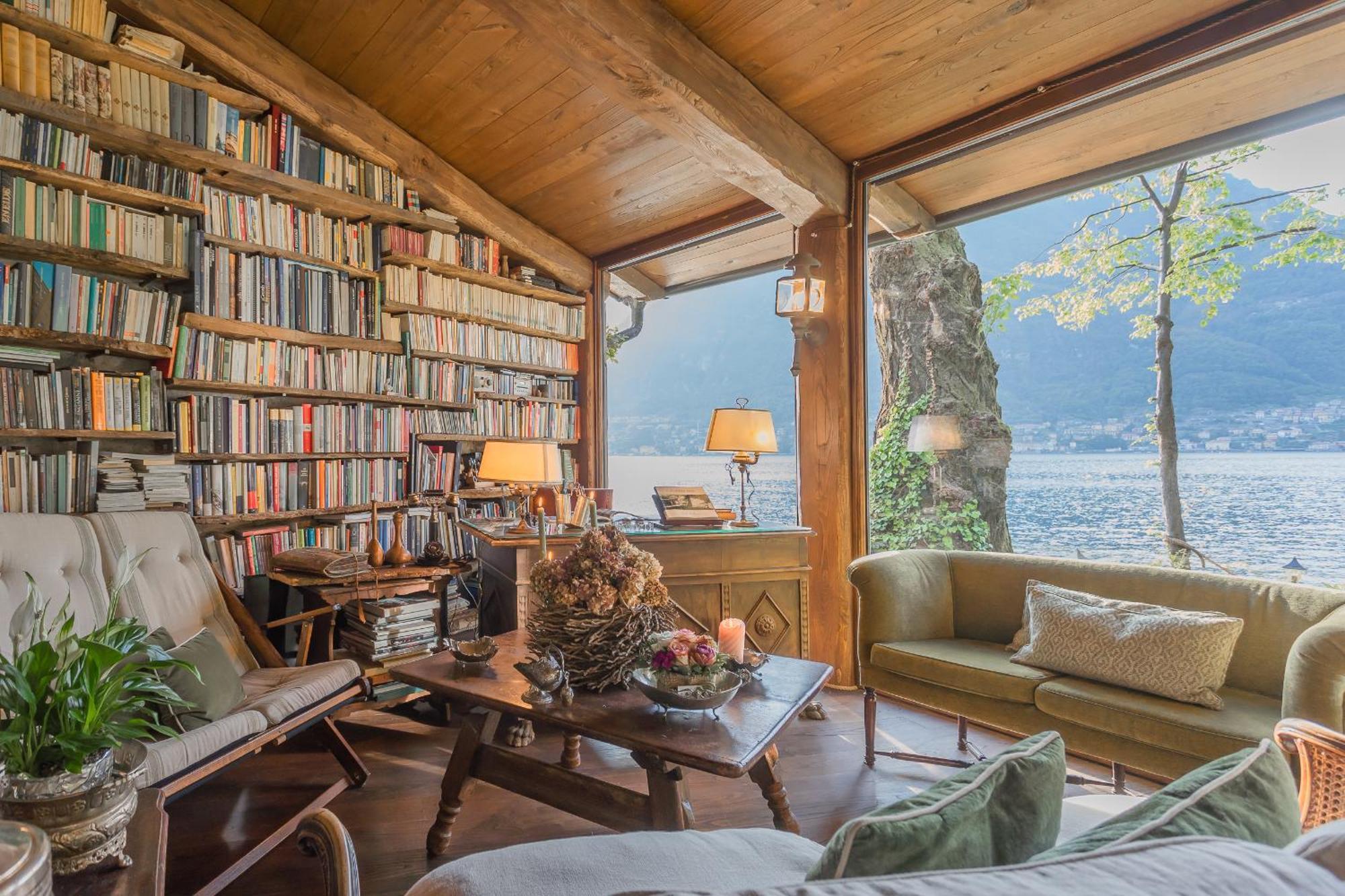 The Writer'S Nest Waterfront Villa By Rent All Como Faggeto Lario Buitenkant foto