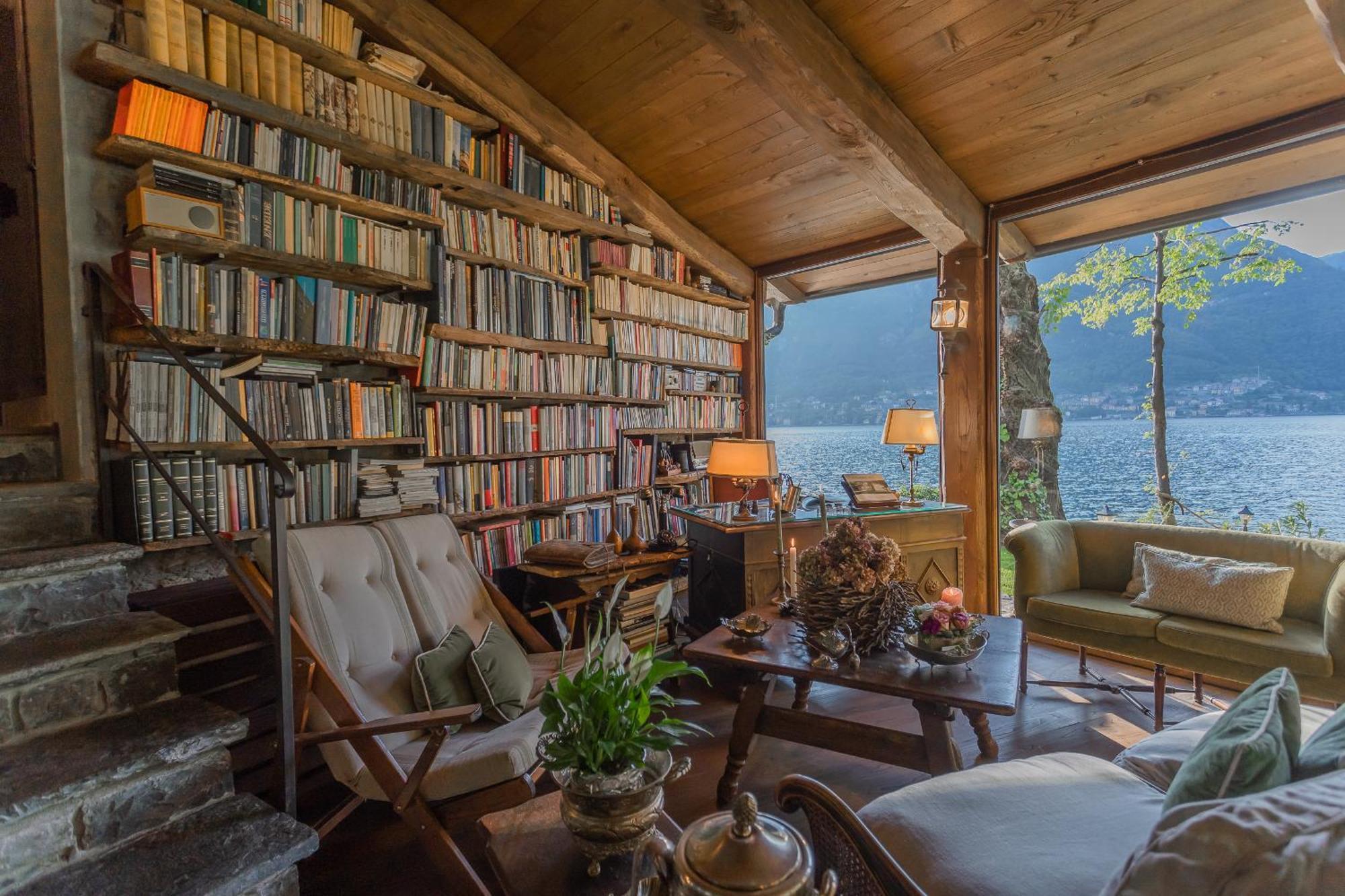The Writer'S Nest Waterfront Villa By Rent All Como Faggeto Lario Buitenkant foto