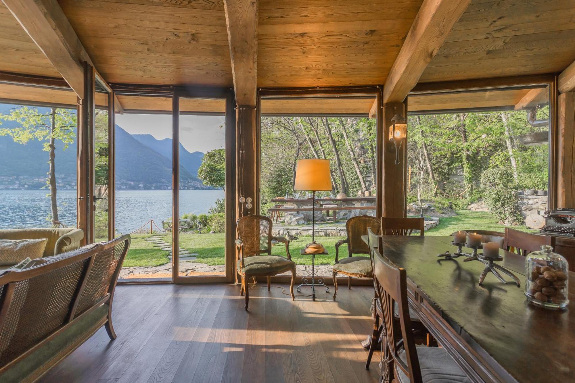 The Writer'S Nest Waterfront Villa By Rent All Como Faggeto Lario Buitenkant foto