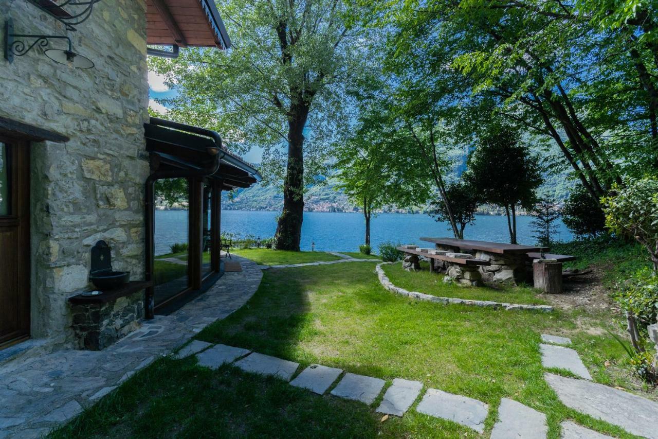 The Writer'S Nest Waterfront Villa By Rent All Como Faggeto Lario Buitenkant foto