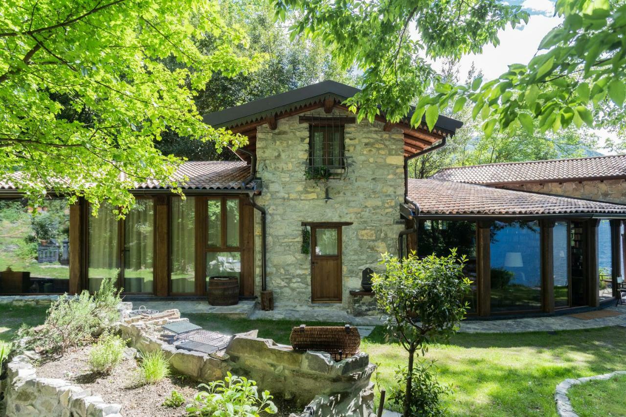 The Writer'S Nest Waterfront Villa By Rent All Como Faggeto Lario Buitenkant foto