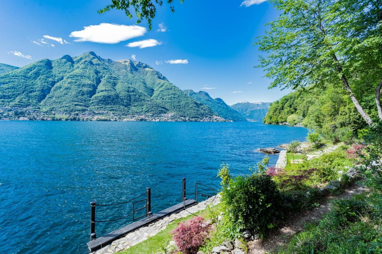 The Writer'S Nest Waterfront Villa By Rent All Como Faggeto Lario Buitenkant foto