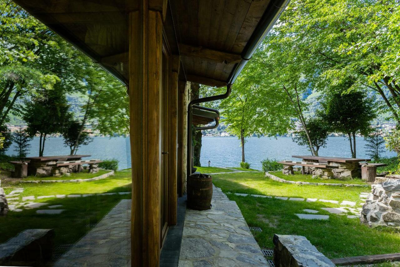 The Writer'S Nest Waterfront Villa By Rent All Como Faggeto Lario Buitenkant foto