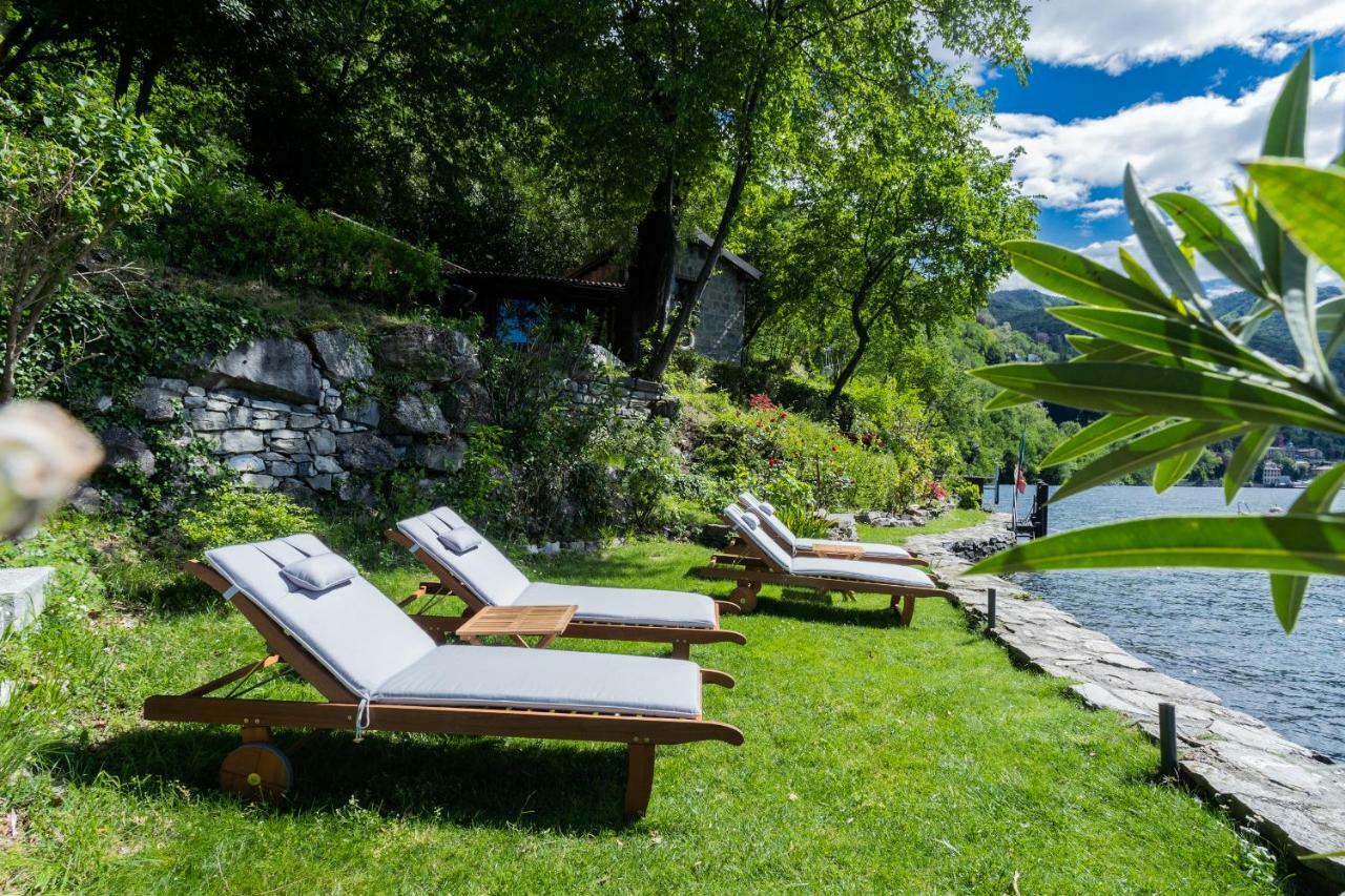 The Writer'S Nest Waterfront Villa By Rent All Como Faggeto Lario Buitenkant foto