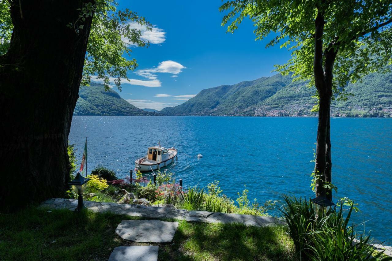 The Writer'S Nest Waterfront Villa By Rent All Como Faggeto Lario Buitenkant foto